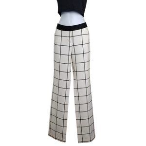 EXPRESS Windowpane Stretch Editor Pant